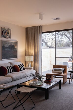 Curated with beautiful furnishings from all over the globe, many of which are vintage.