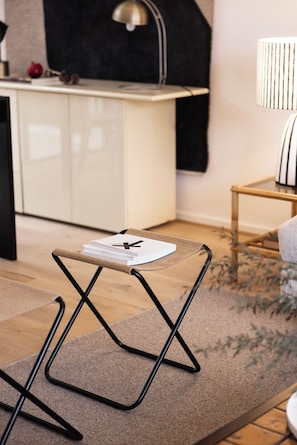 Many of the touches you find here are organic, sustainable or vintage.