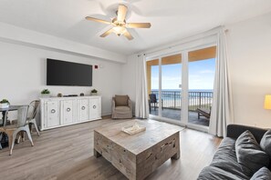 Living Area with Balcony