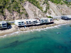 Oceanfront home.