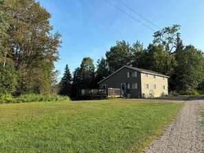 View of the cottage from the road