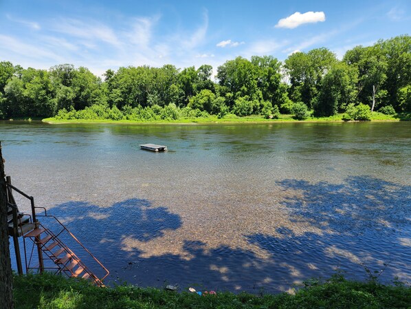 Very shallow. clear beautiful water