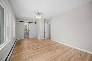 Furnishings provided -- see sample photo (plus attached 3/4 BA + walk-in closet)
