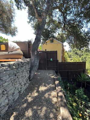 Better view of Gate #2 entering the property to your rental