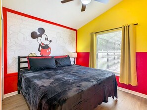 Our Mickey Mouse Themed Room