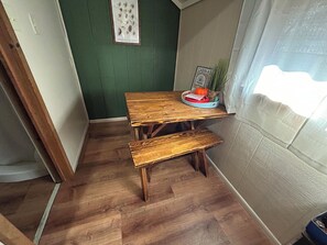 Cabin 4 Kitchen Table