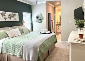 Primary bedroom (downstairs)