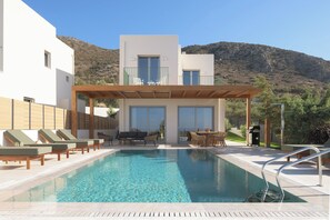 Dive into luxury in your private 35m² swimming pool.