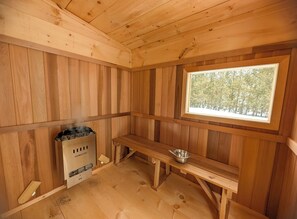 Brand New Sauna