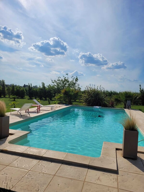 Swimming pool view