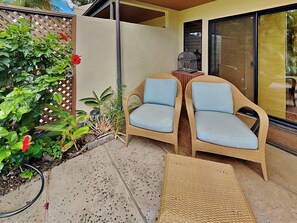 Back Patio Seating Area