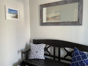Entrance way bench.