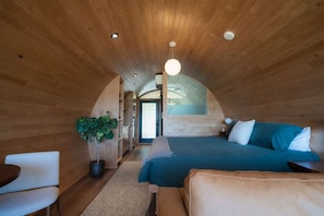 Seamless craftsmanship with local woods