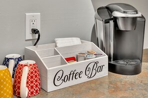 Kaffe och/eller kaffebryggare