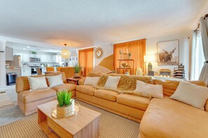 Living Room | Smart TV | Central A/C | 1st Floor