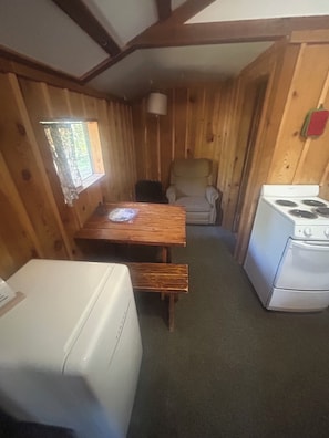 Cabin 7 Kitchen table
