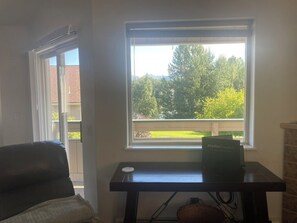 View from living room