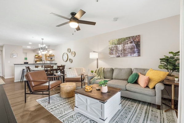 Spacious and Modern