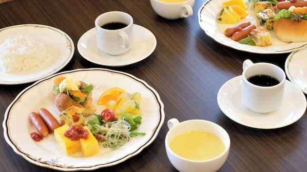 Repas de petit déjeuner
