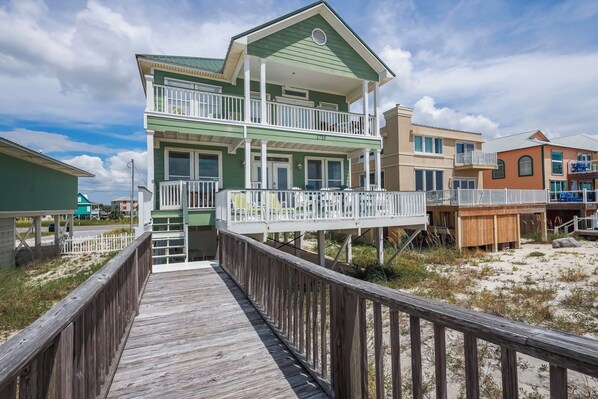 Fernhill by the Sea Front View of House