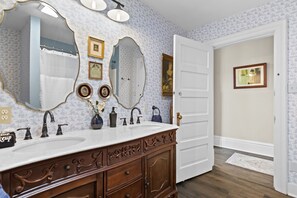 Full Bathroom with Double Vanity
