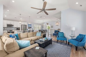 M30: Martinis and Bikinis | Top Level Living Area