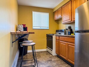 You’ll find a well-stocked coffee bar with an array of consumables such as specialty coffees inviting you to enjoy a relaxing beverage at any time.