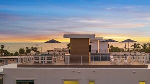 Twilight - Ariel Drone - Beach Break - Rooftop - Gulf Views