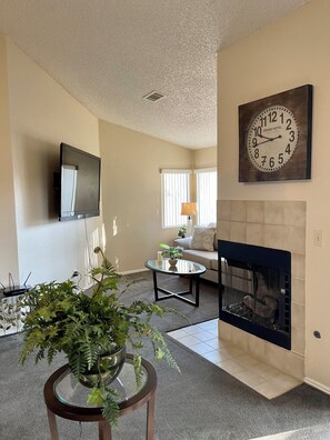 Living room 
Giant smart TV