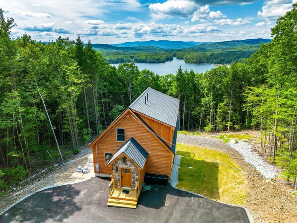 Stunning aerial view of the landscape!