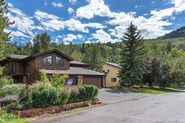Exterior View of this half duplex home