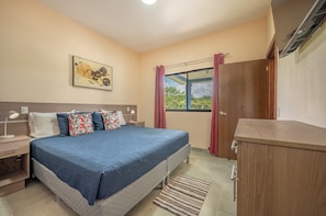 Super comfortable new beds with brand new linens