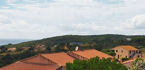 The view from the veranda