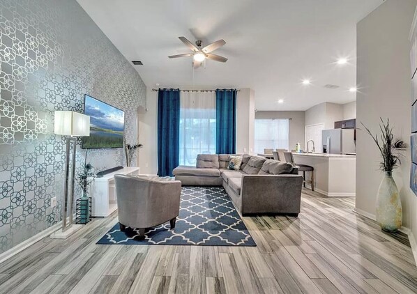Family room   Open concept
