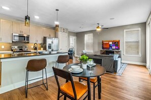 As you take your seat, the dining room's sophisticated design sets the stage for memorable meals and conversations.
