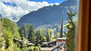 Blick von der Unterkunft