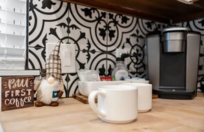 Kaffe och/eller kaffebryggare