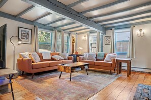 The living room is the perfect spot for gathering