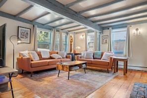 The living room is the perfect spot for gathering