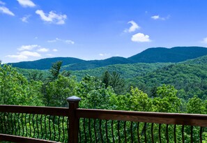 Take in the stunning mountain views from the deck—nature's artwork right outside your door.