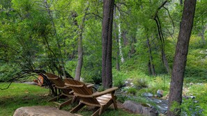 Situated along the banks of the creek