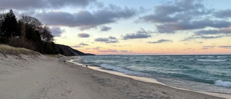 Take in the amazing views of Lake Michigan