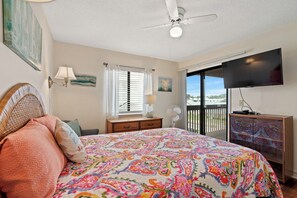 Wake up and walk out onto the balcony.