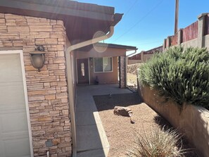 Private front entrance