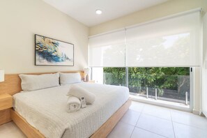 Cozy and inviting bedroom—your perfect retreat after a day of exploring