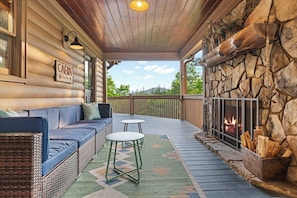 Outdoor Fireplace