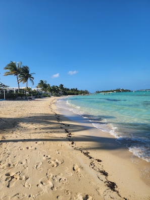 Palm Bay Beach that is right in front of Sea La Vie (Unit 29)