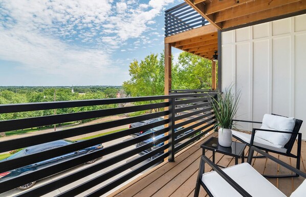 Front patio off of 2nd floor living area