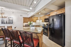 Beautiful kitchen with granite countertops