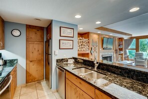 Comfortable kitchen - great for cooking up a family meal